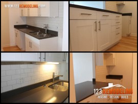 Condominium-Studio-Kitchen Studio Condominium Kitchen Remodel – 400 N Lasalle, Chicago, IL (River North)