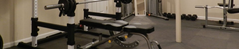 Finished Basement Gym