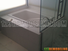 Modern Whirlpool Tub Installation Modern Whirlpool Tub Installation