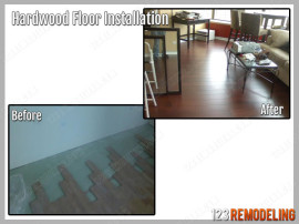 Hardwood Floor Installation River North Hardwood Floor Installation River North