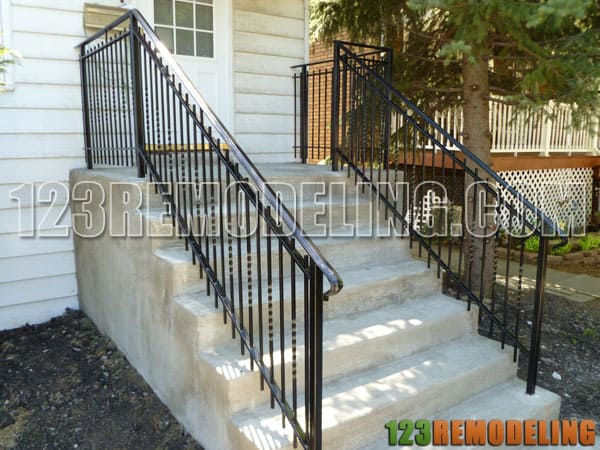 project gallery porch chicago Concrete Staircase & Porch