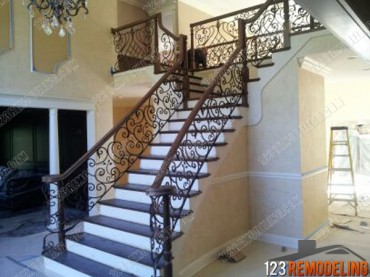 Glenview Wrought Iron Staircase Glenview Wrought Iron Staircase