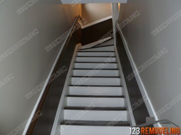 Humboldt Park Staircase Refinishing Humboldt Park Staircase Refinishing
