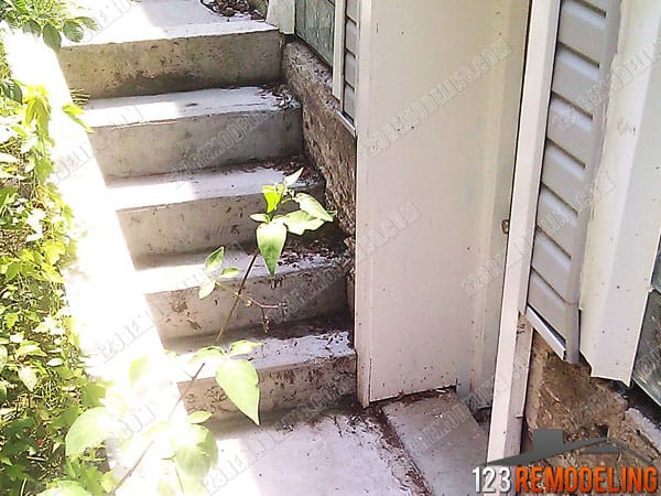 project gallery concrete chicago Concrete Staircase
