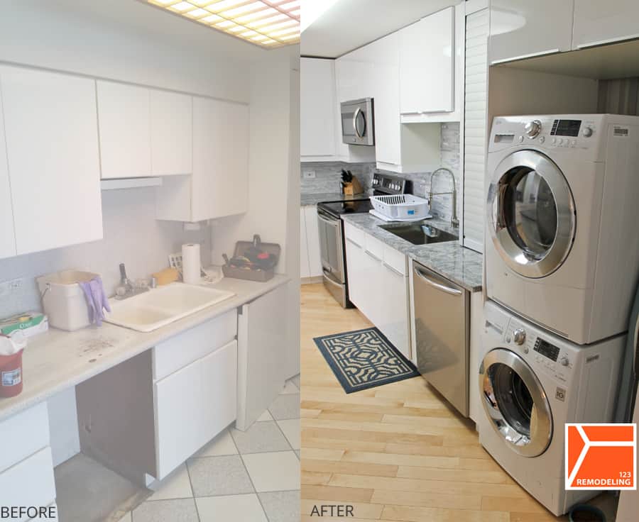 Kitchen Remodel at 6101 N Sheridan Rd in Edgewater