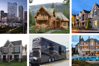 variety of home options Selection of different home options