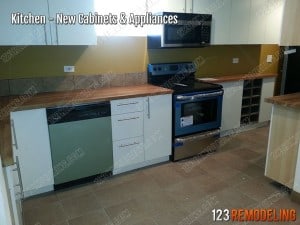 Kitchen Area Constructed
