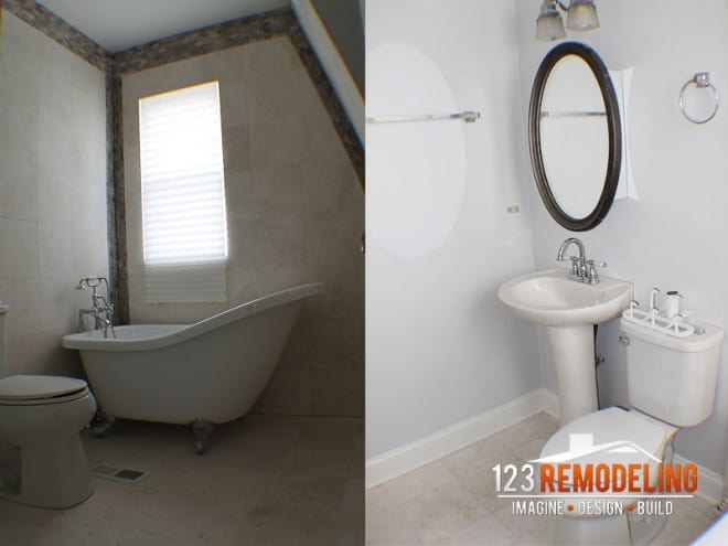 chicago bathroom remodeling by 123 remodeling 