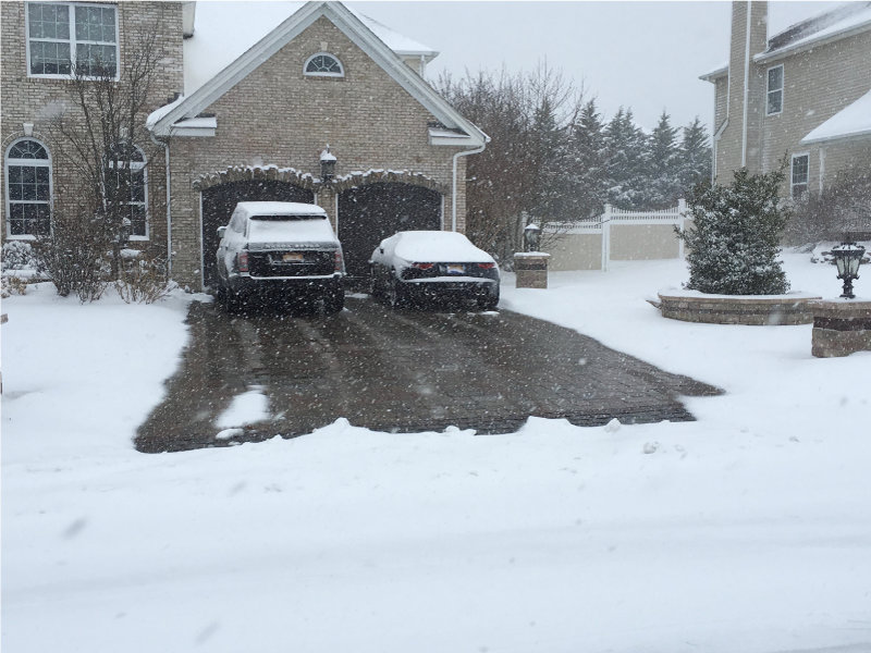 Radiant Heating Driveway