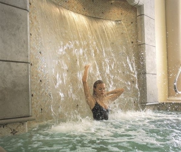 waterfall shower