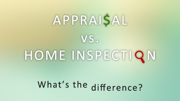 appraisal vs home inspection