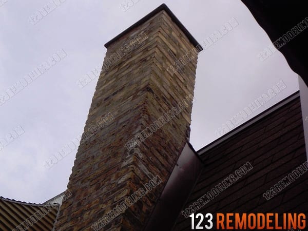 chimney, masonry, exterior, remodeling