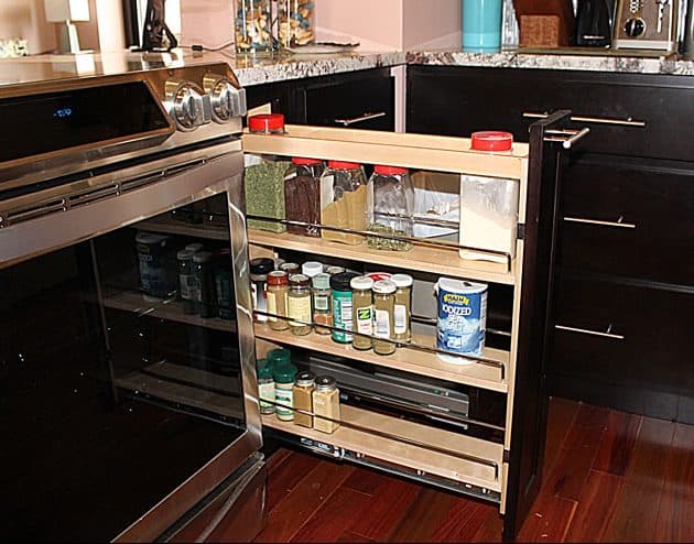 specialized kitchen storage