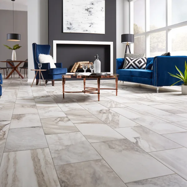 porcelain tile flooring