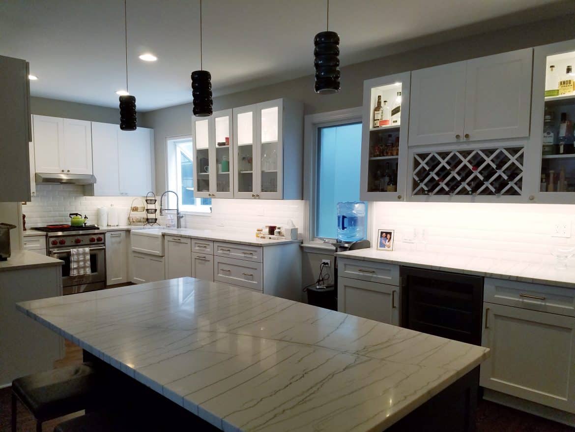 recessed kitchen lighting