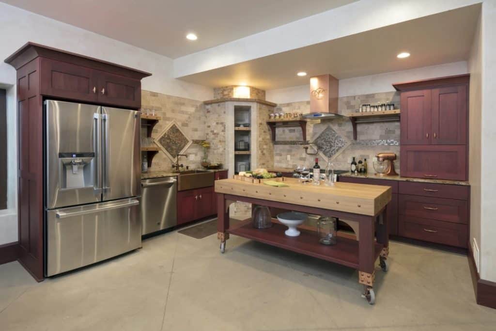 sandstone kitchen flooring