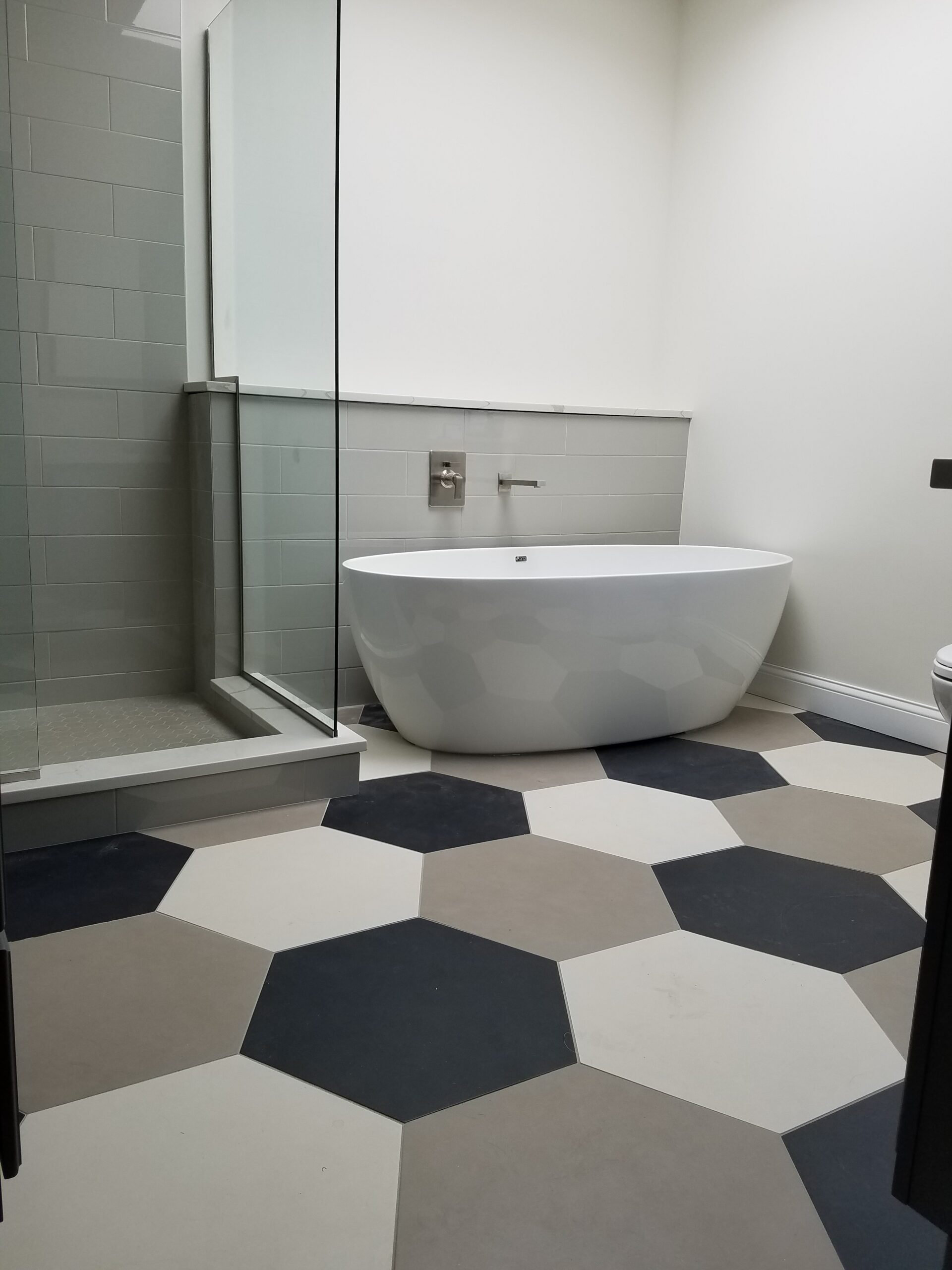 Chicago Bucktown Rowhouse Master Bathroom Remodel