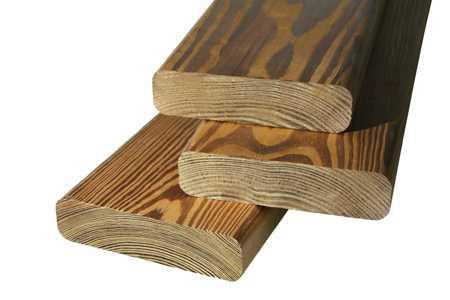 pressure wood material for decks