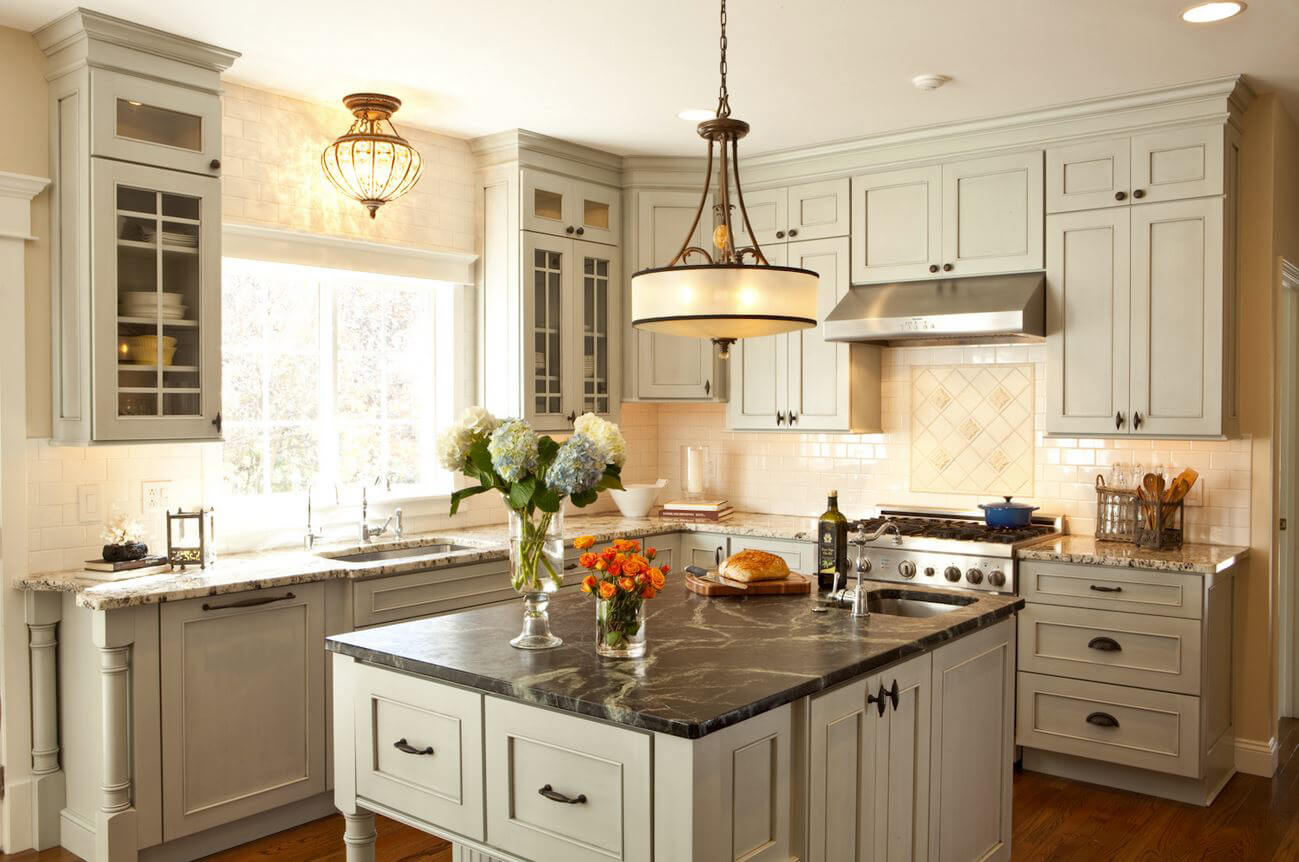 Cottage Kitchen Cabinetry by MOXIE